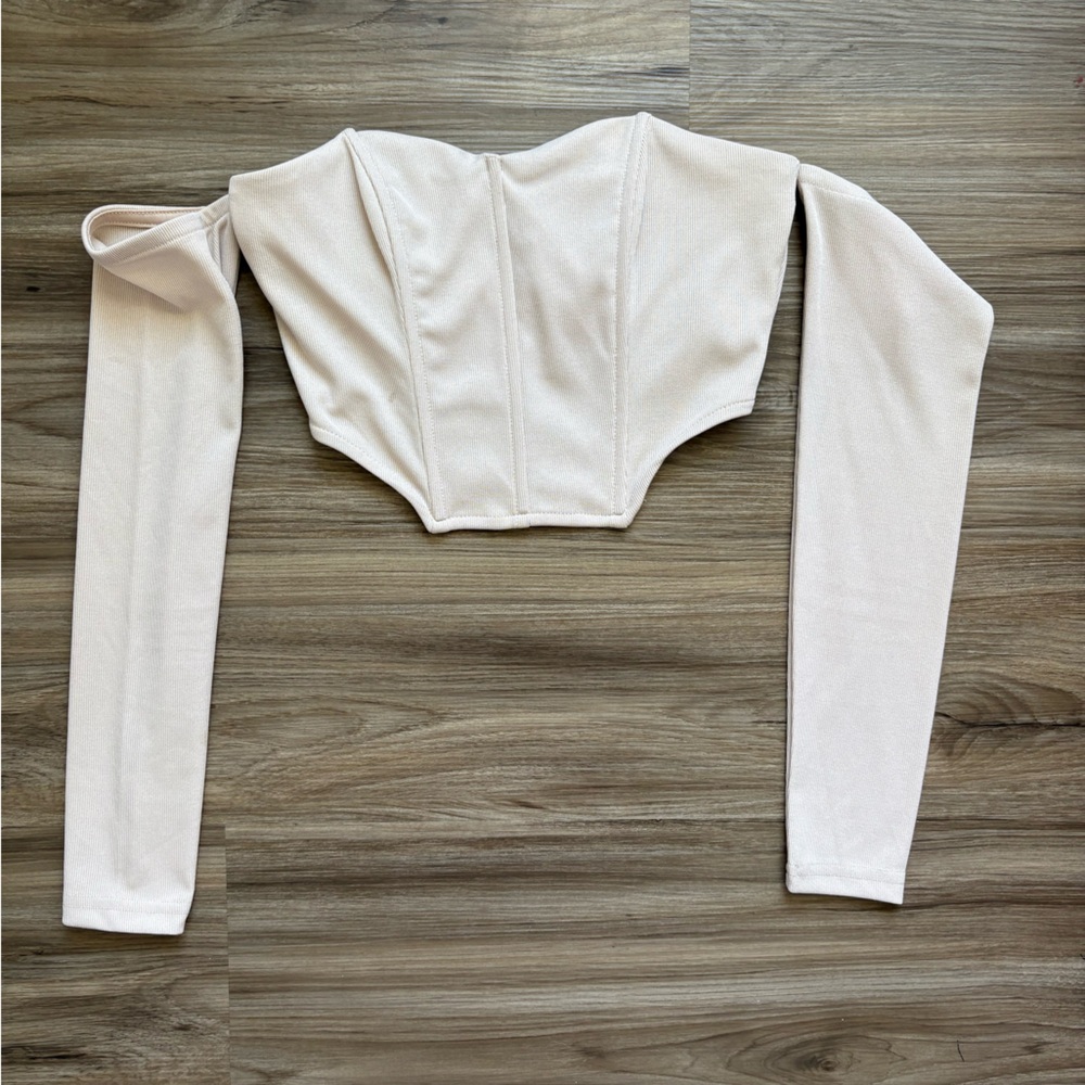 Elegant Cream Women's Top